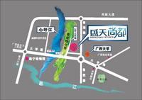 盛天尚都  交通图