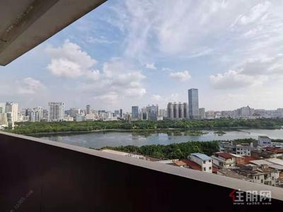 青秀区-民族大道+地铁1号线麻村C口+楼下是南湖公园@嘉和南湖之都68平办公室租2500