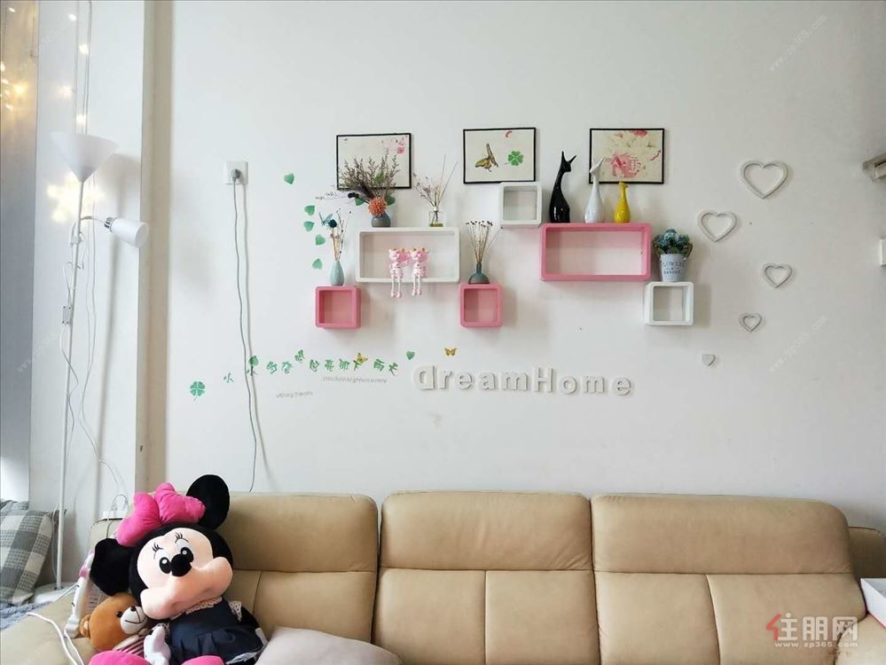 中海御湖熙岸温馨复式一房 拎包入住1500