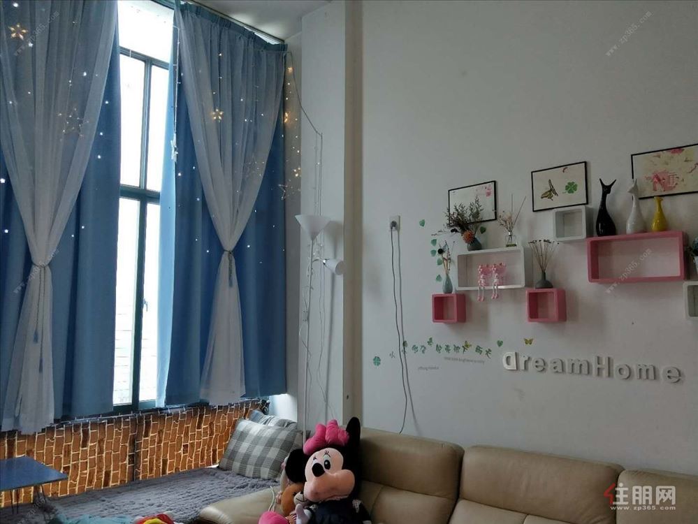 中海御湖熙岸温馨复式一房 拎包入住1500