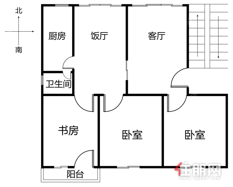 图书馆大院 3室2厅2卫 1800元/月出租