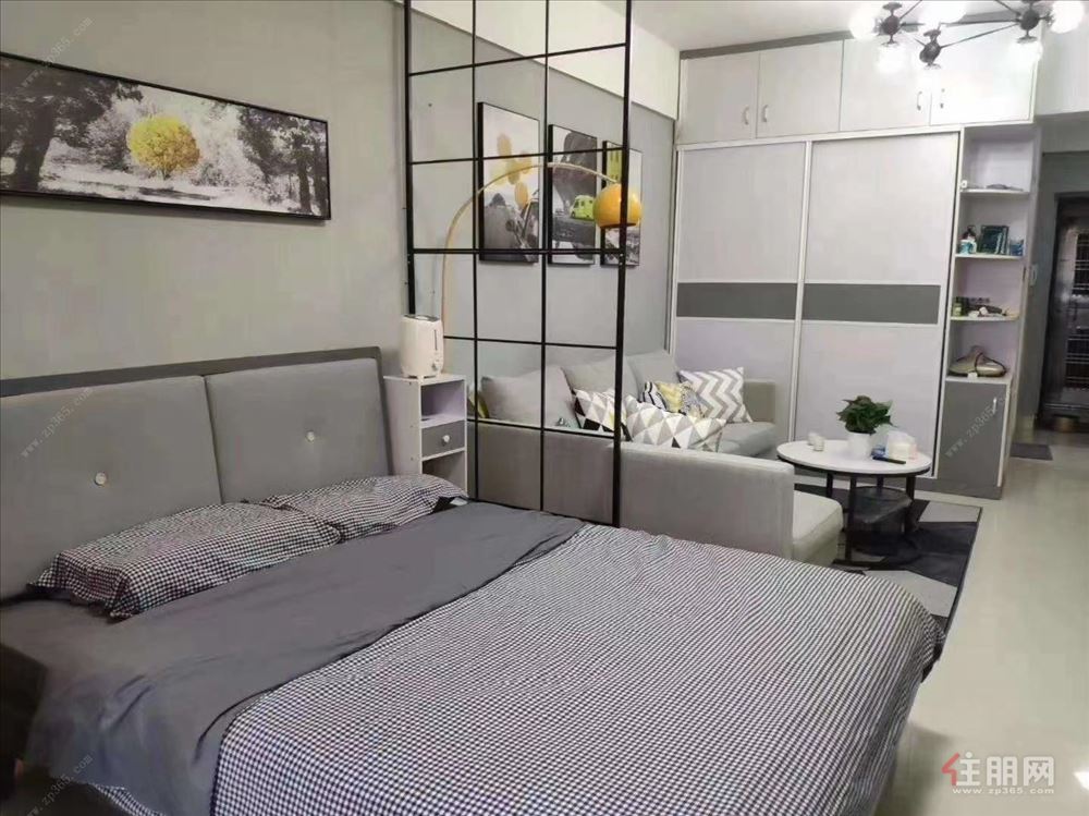 实拍 一号线青川站1房1厅  修 拎包入住 只要1300