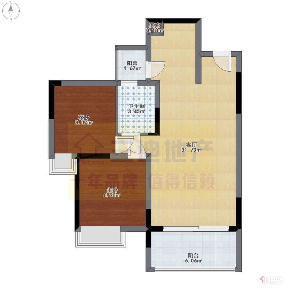 汇东郦城2房家具齐全家具配齐拎包入住