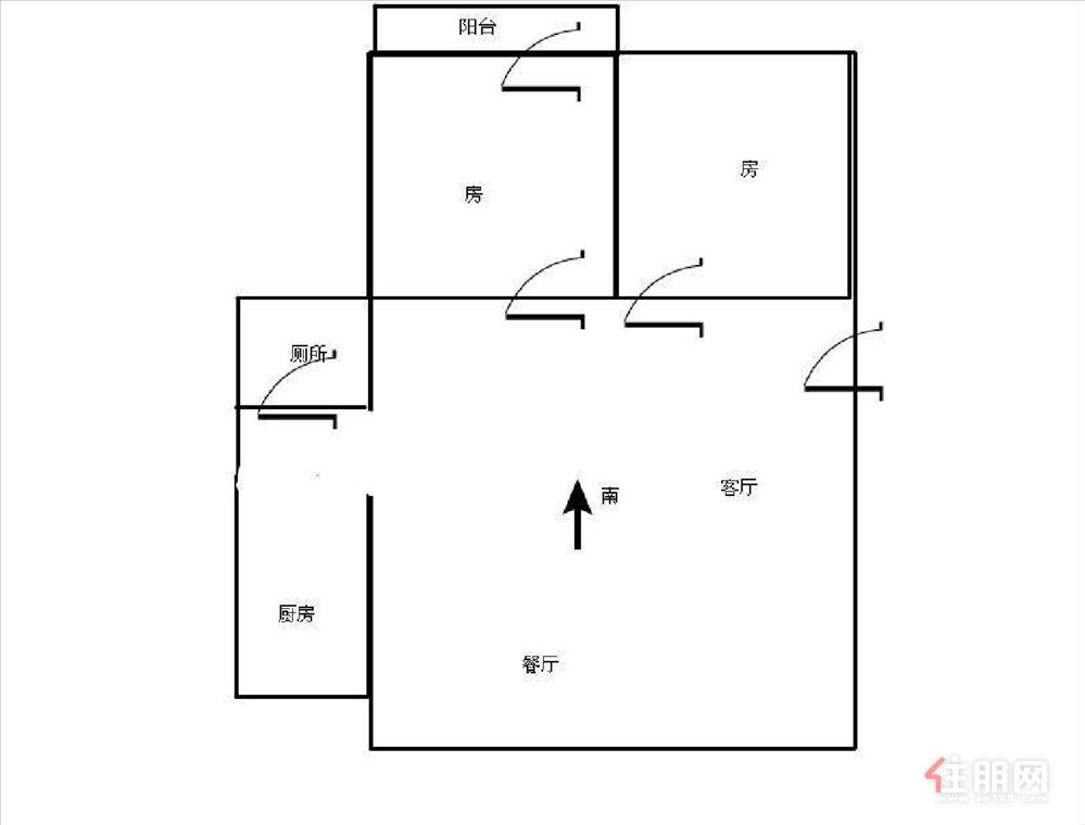 真实房源修两房1600南铁北二区近地铁沃尔玛旁