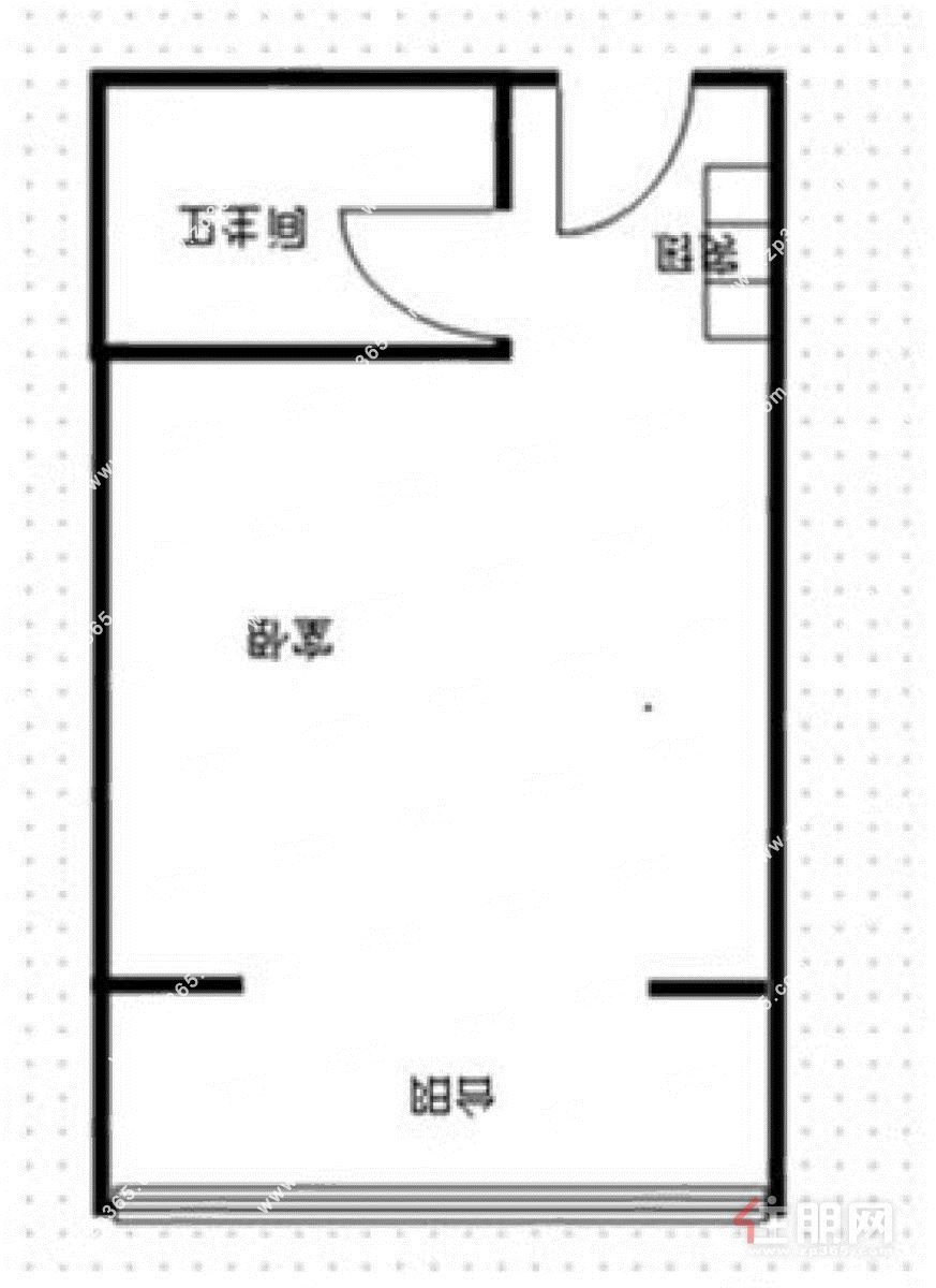 精美一室一厅 美国城 1600一月 拎包住 楼下是会展中心