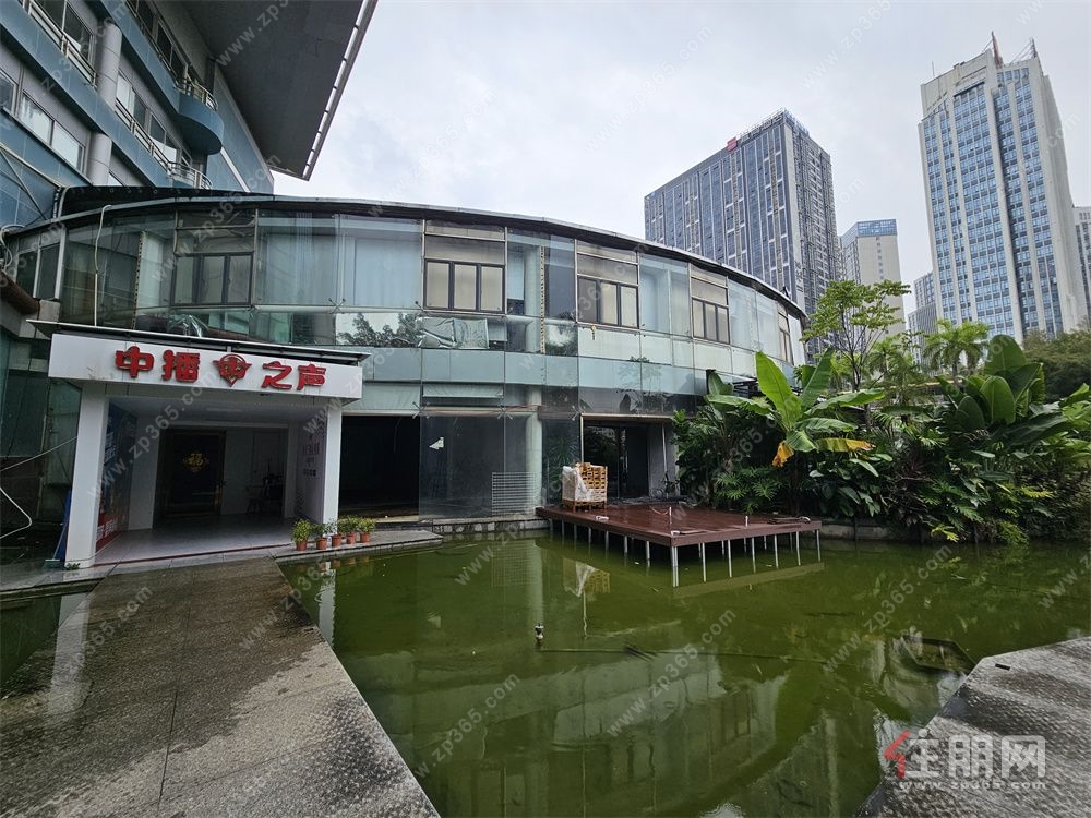 地铁直达+东盟旁,荣和山水美地原售楼中心一层出租!147.86㎡可办公可做铺面