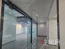 民族大道头排411㎡5A级精装写字楼招租 双地铁口+24小时智慧楼宇