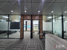华丰城5A甲级写字楼招租 民族大道头排 178㎡精装空间 双地铁 +知名企业聚集