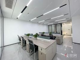 业主直租121平2+1格局、创业路站正地铁口、带家具、安吉华尔街工谷