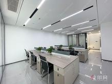 业主直租121平2+1格局、创业路站正地铁口、带家具、安吉华尔街工谷