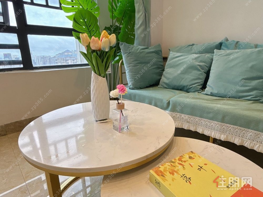 雅典国际新装修两房一厅 高层视野开阔,交通便利 地铁一号线300米 3个月起租