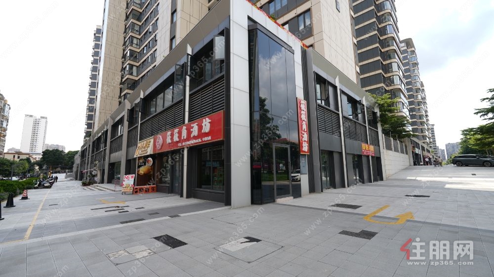 近滨江休闲带，西派御江临街旺铺，开店客流源源不断