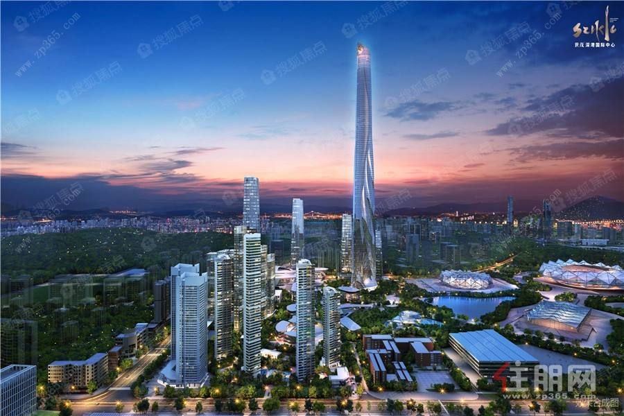 世茂深港国际中心400万!千年等一回-南宁住