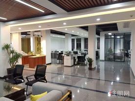 高档写字楼精装修出售，全新办公设备，1200平方，可做很多大型公司