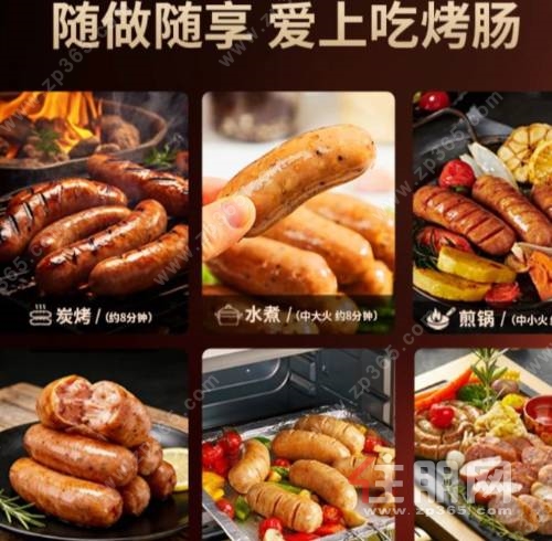 别再吃“肉泥”肠了！切开全是肉粒，这款烤肠的用料实在看得见