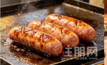 火山石烤肠自己做！桂味联纯肉爆汁，比路边摊香多了