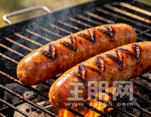 深夜想加餐，一根猪肉爆汁烤肠就够了
