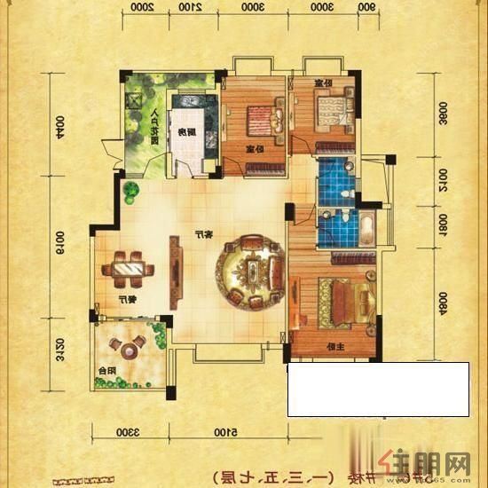 有阁楼凯悦国际越秀路国际三中小区后门可直入石门森公园