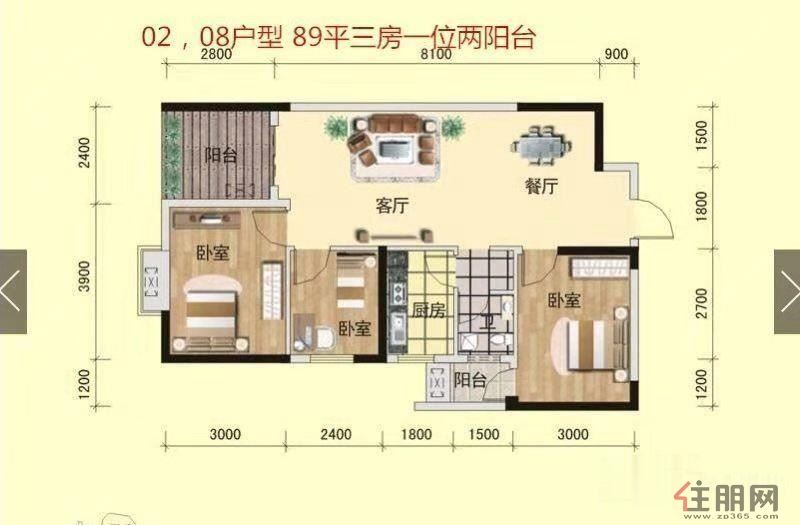 凤岭南 龙凤首缘,精装3房2厅,首付12万即可拥有-南宁住朋帮-南宁二手