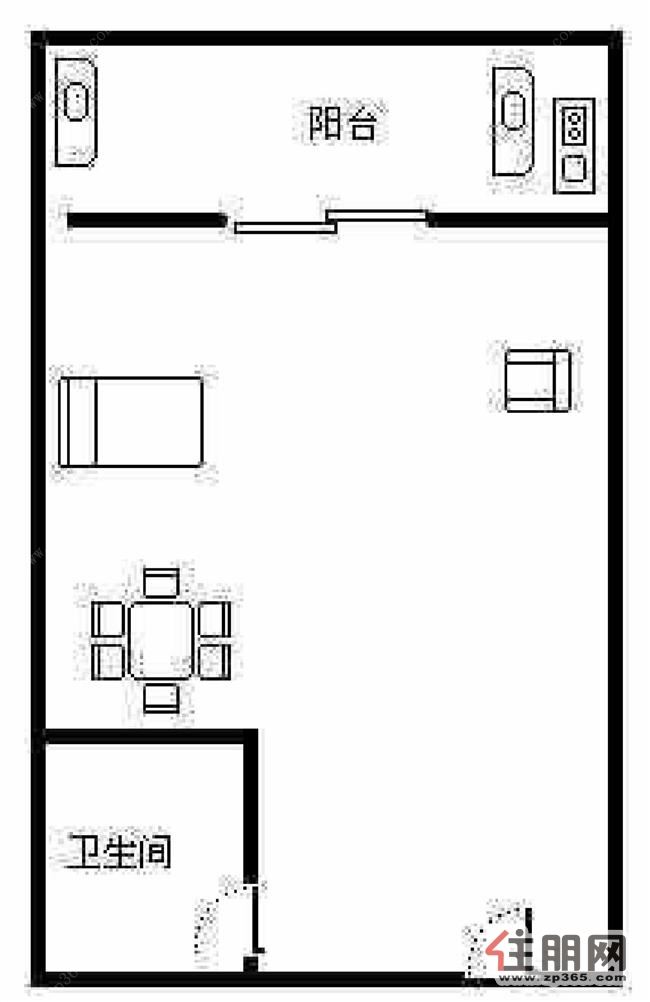 利海亚洲国际全新单间急租1800