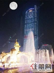 青秀区-五象广场地王国际5A级写字楼208平米看南湖低价出租