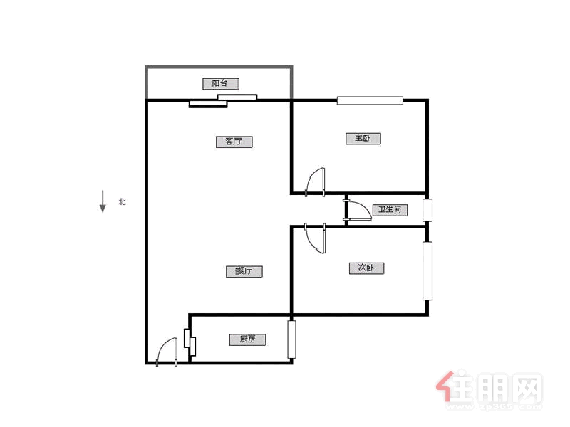 青秀区凤岭南莱茵湖畔3房90平米2900元/月