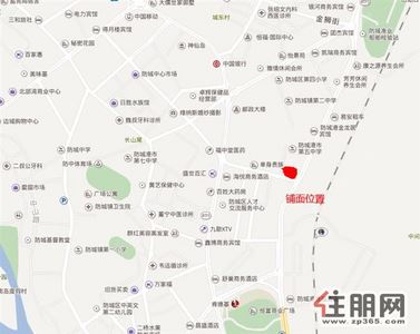 防城区-防城临街四铺面出租，交叉路口大人流