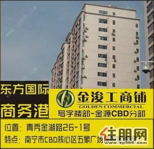 青秀区-金湖南湖东方国际商务港精装400平米