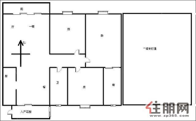 【精装修】鲁班路振宁现代鲁班3室2厅2卫