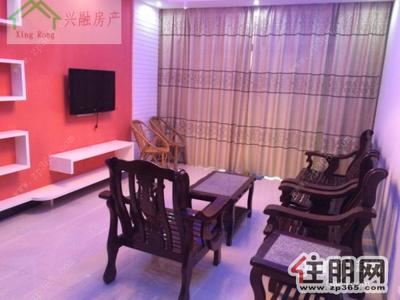 钦北区，海伦堡1500元2室2厅1卫中装，