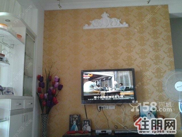 兆安现代城2室2厅80平米精装修押二付三