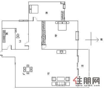 青秀区，出租凤翔路香格里拉花园二期2房精装