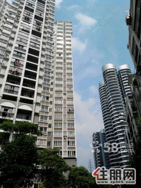 锦江庭院2室2厅90平米精装修高层风景