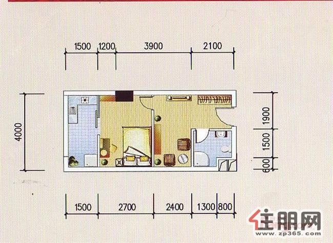 麒麟山稀缺1室1厅精装修手慢即无