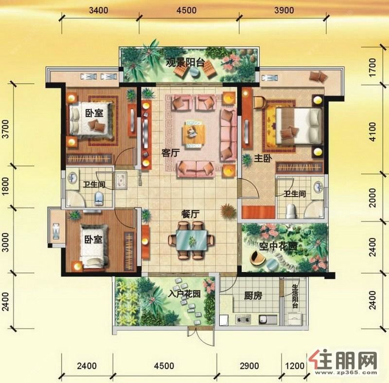 柳沙英华路半岛半山南北通透大平层5房出售