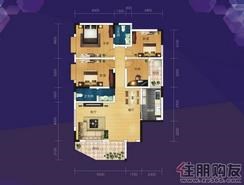 【C栋A户型】4室2厅2卫1厨