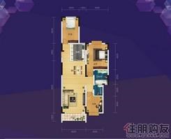 【C栋C户型】3室2厅2卫1厨