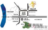 蓝山上城交通图