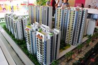 文华新城项目沙盘图