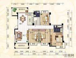 【喜盈10、11、12、13#楼A跃层底层】6室2厅3卫1厨4阳台