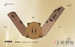 【三楼台北美食街业态组合】