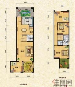 【J户型空中别墅】4室2厅2卫