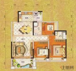 【盛世名都6#01户型】3室2厅2卫