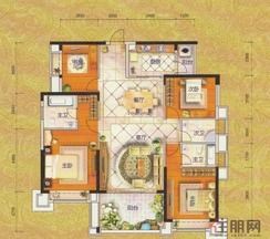 【盛世名都3#02户型】4室2厅2卫