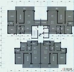 【2#楼层面图】