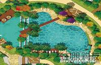 广源国际社区游泳池效果图