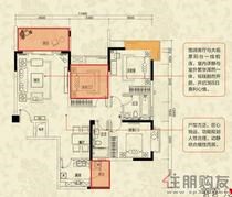 信地伴云居B8-02户型奇数层