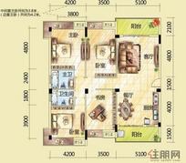 10月10日大美天第41#H户型