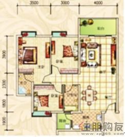 【富贵户型】3室2厅2卫1厨2阳台