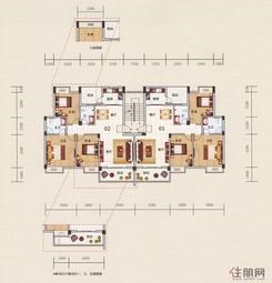 【展华·世纪城2#3#户型图】